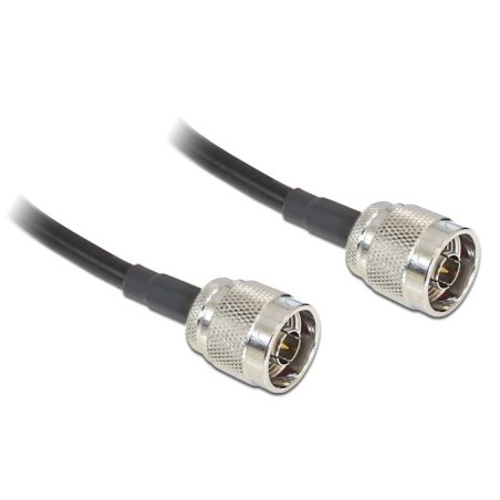 DeLOCK 88680 câble coaxial 1 m Noir