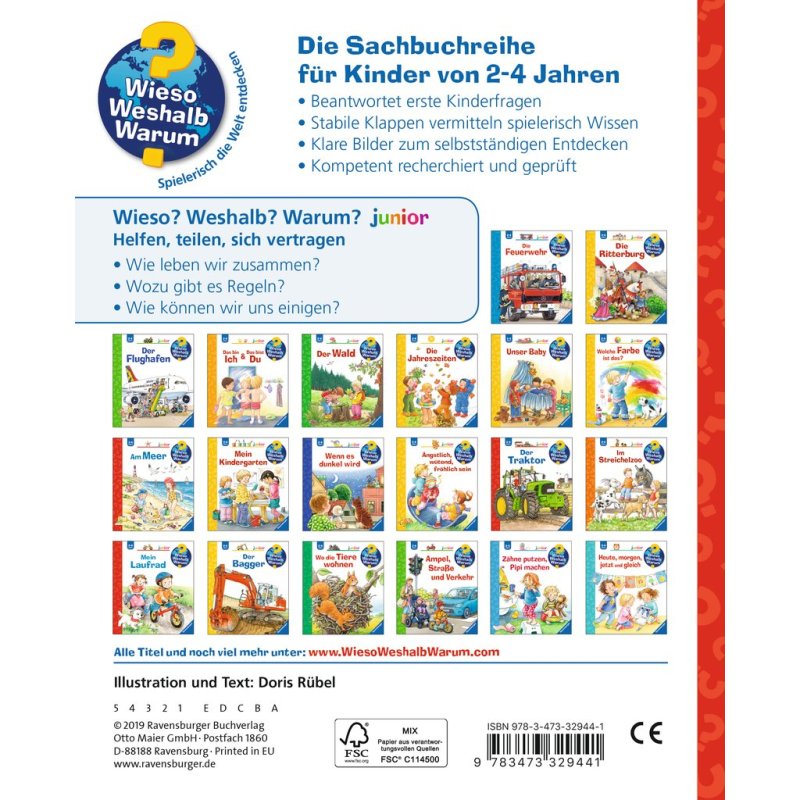 RAVENSBURGER – Livre réf. 00.032.944 – Allemand – 16 pages