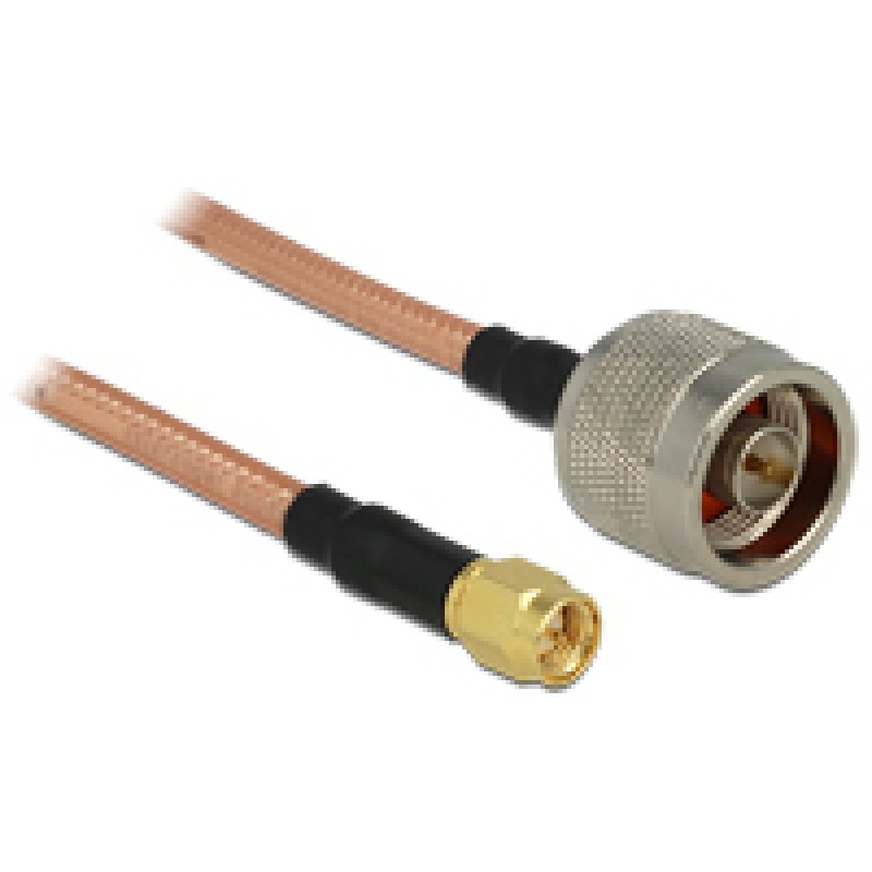 DELOCK HF N Stecker SMA Stecker 400mm RG-142 low loss