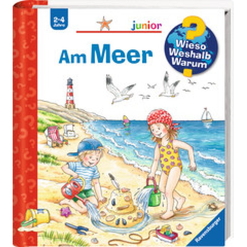 Ravensburger Why? Why? Why? Junior (Vol. 17): By the Seaside book German 16 pages Hardcover