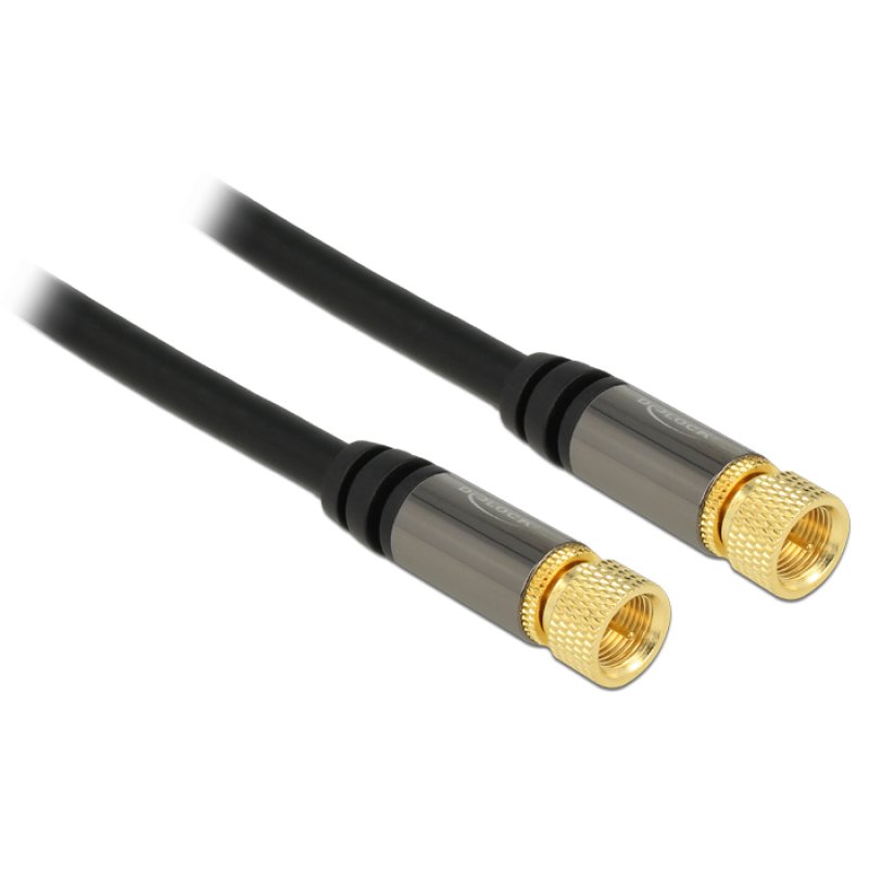 DELOCK Kabel F Stecker F Stecker RG-6/U 3m
