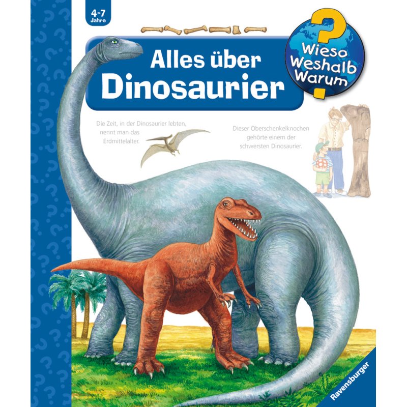 Ravensburger Why? Why? Why? (Vol. 12): Everything About Dinosaurs