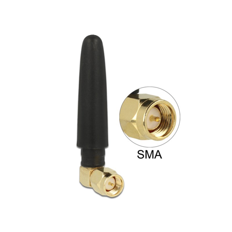 DeLOCK 88915 network antenna Omni-directional antenna SMA 1 dBi