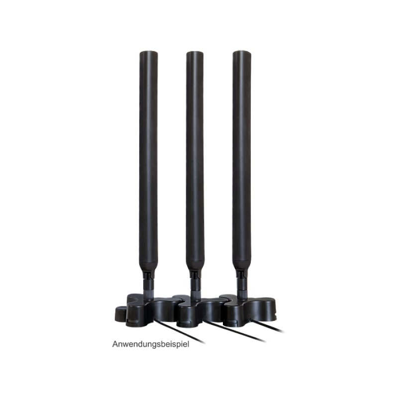 DELOCK Antennen Standfus RP-SMA Buchse schwarz