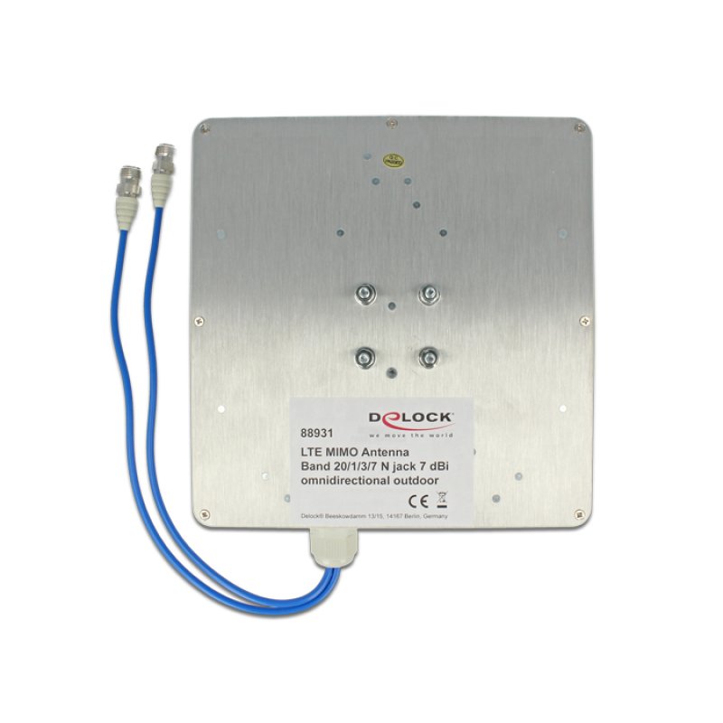 DELOCK Antenne LTE MIMO N Band 1/3/7/20 7 dBi omni outdoor