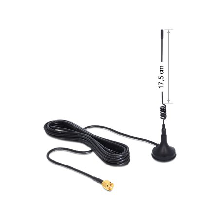DeLOCK 88879 antenne Antenne omni-directionnelle RP-SMA 3 dBi