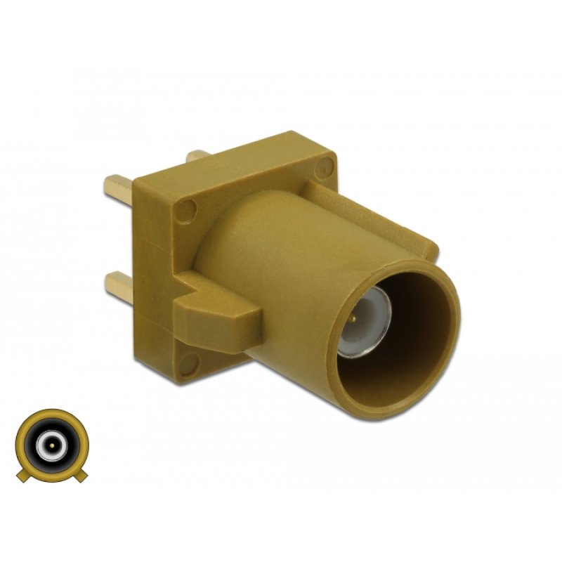 DeLOCK 89736 connecteur de fils FAKRA K Marron