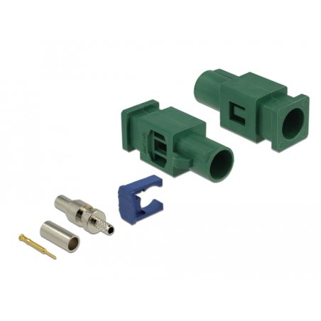 DELOCK FAKRA E Stecker Federpin zum Crimpen