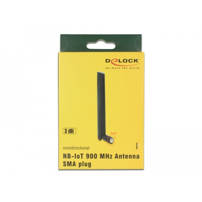 DeLOCK NB-IoT network antenna Omni-directional antenna SMA 3 dBi