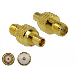 DeLOCK 89988 connecteur coaxial R-SMA 1 pièce(s) 50 Ohm
