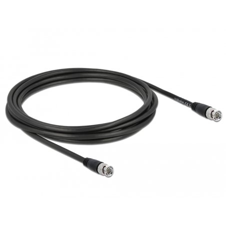 DELOCK Kabel BNC Stecker zu BNC Stecker 3m