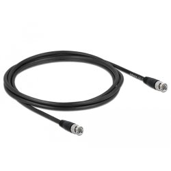 DELOCK Kabel BNC Stecker zu BNC Stecker 2m