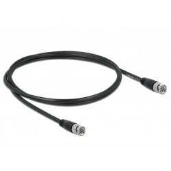 DELOCK Kabel BNC Stecker zu BNC Stecker 1m