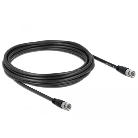DELOCK Kabel BNC Stecker zu BNC Stecker 5m
