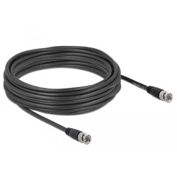 DELOCK Kabel BNC Stecker zu BNC Stecker 10m