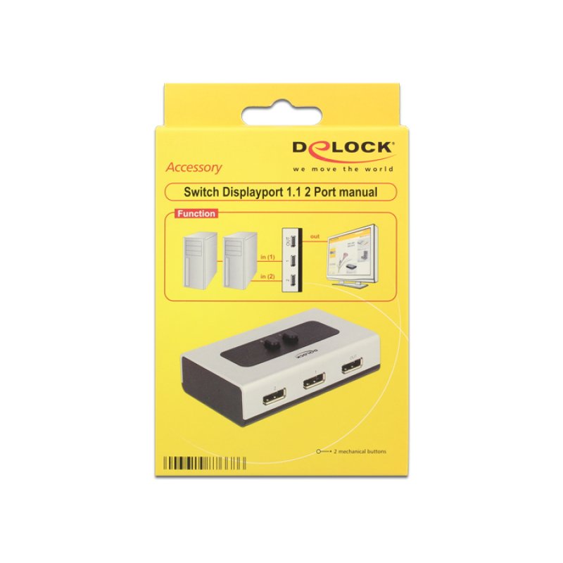 DeLOCK 87668 video switch DisplayPort