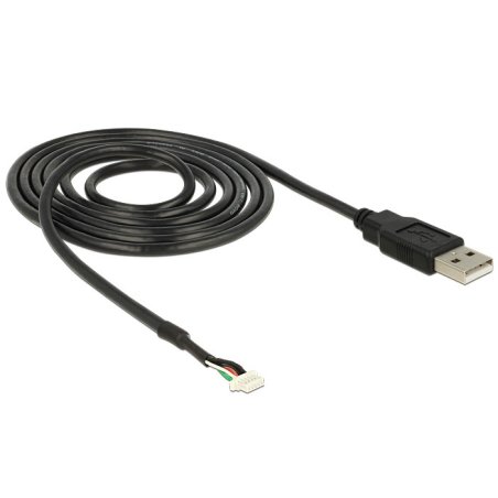 DeLOCK USB 2.0 A M / 5 pin V5 1.5m camera cable Black