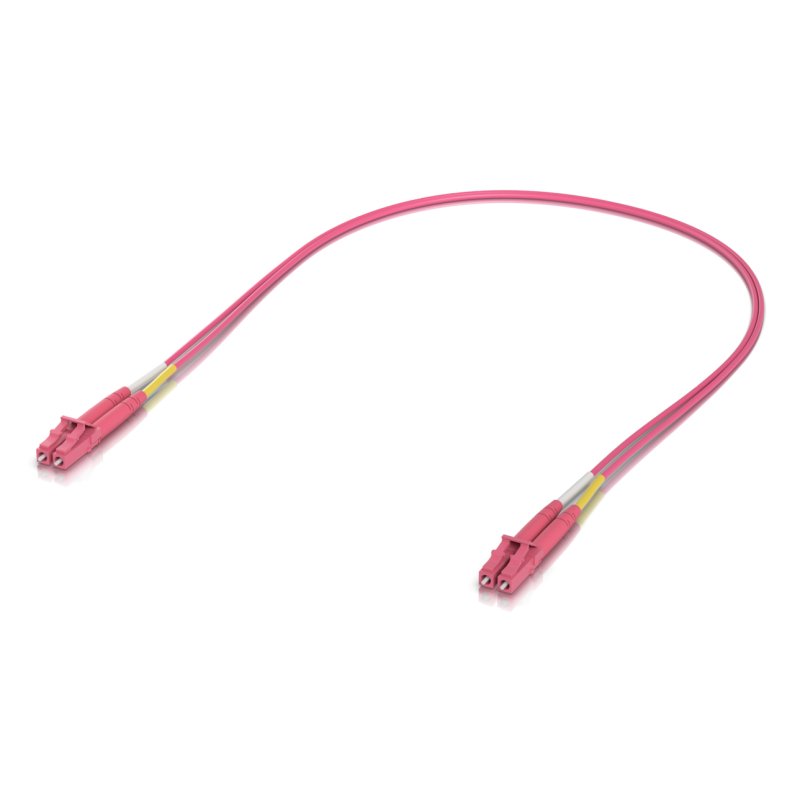 Ubiquiti UACC-OFC-M2-LULU-0.5M-50 InfiniBand/fibre optic cable LC LC/LC Rose