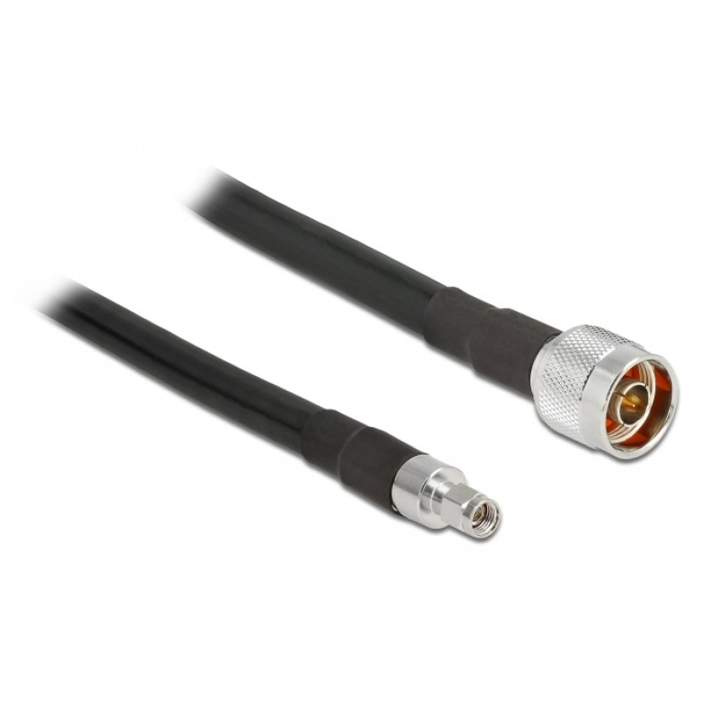 DeLOCK Câble d'antenne N mâle RP-SMA mâle CFD400 LLC400 10 m faible perte