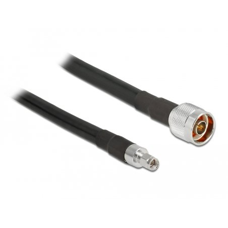 DeLOCK Antenna Cable N plug RP-SMA plug CFD400 LLC400 10 m low loss
