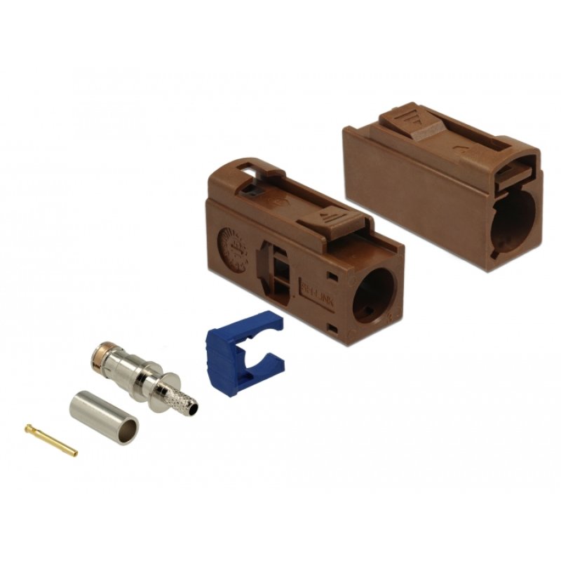 DeLOCK 89690 connecteur coaxial 1 pièce(s)