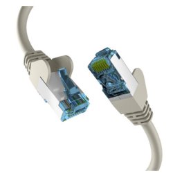 EFB RJ45 Patchkabel mit Cat7 Rohkabel 50.00m grau