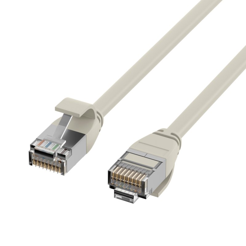 EFB Elektronik K5547GR.1 câble de réseau Gris 1 m Cat6a U/FTP (STP)