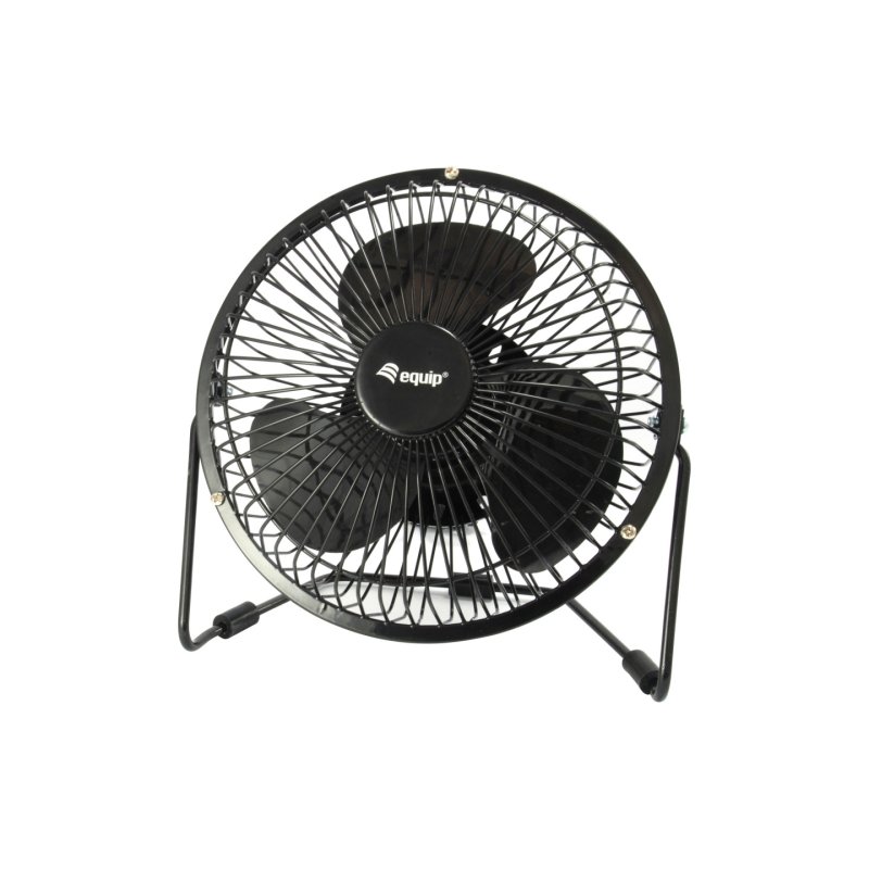 Equip 6" Tischventilator USB Ultra Quiet 0.15m schwarz