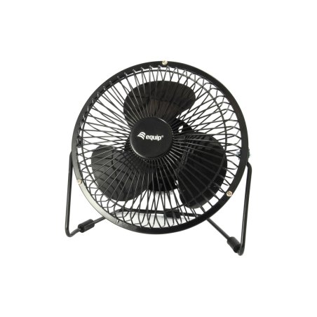 Equip 6" Tischventilator USB Ultra Quiet 0.15m schwarz