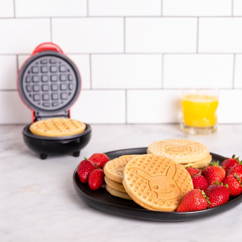 Mad Monkey 0840790129518 waffle iron 1 waffle(s) Red, Yellow