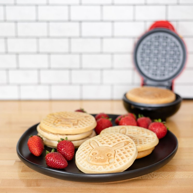 Mad Monkey 0840790129518 waffle iron 1 waffle(s) Red, Yellow
