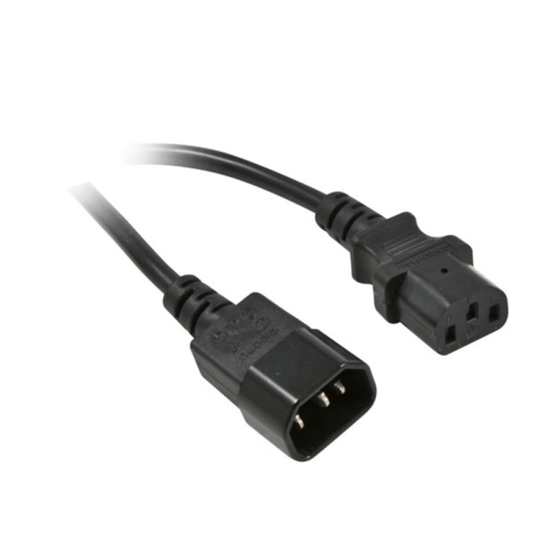Synergy 21 1m - C14/C13 - 1 m - C14 coupler - C13 coupler - 250 V - 10 A - Black