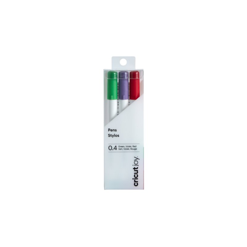 Cricut Joy Fine Point Vert, Rouge, Violet 3 pièce(s)