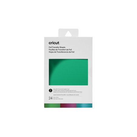 Cricut Transfer Foil Sheets Sampler 10x15cm 24 sheets (Jewel)
