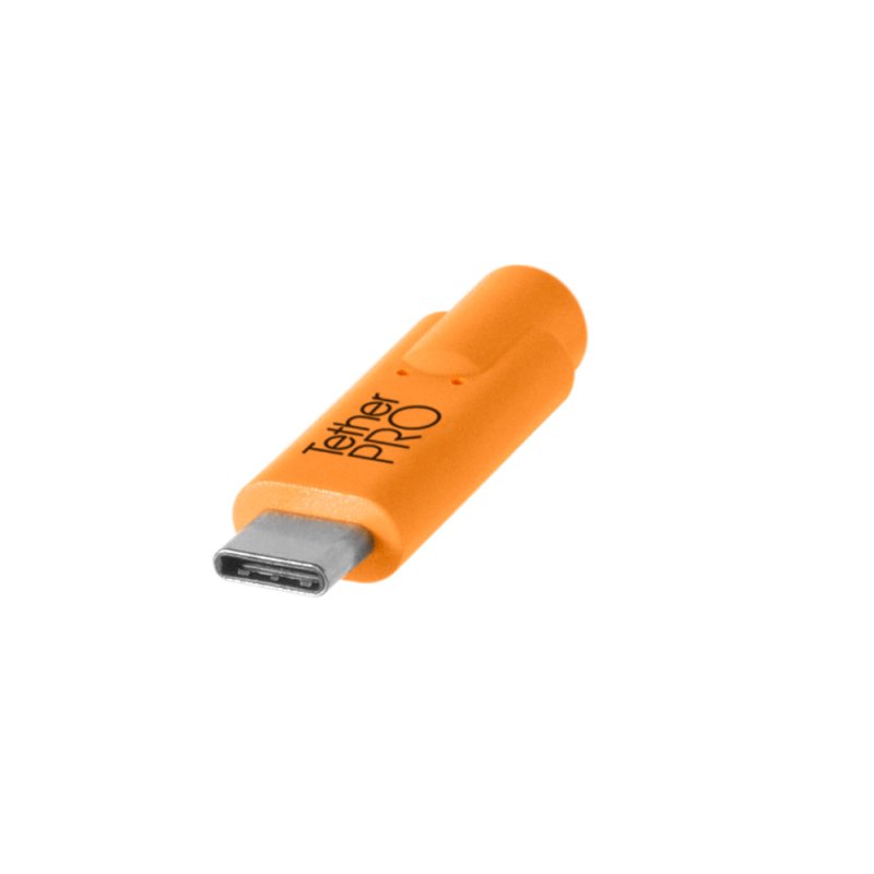 Tether Tools CUC3315-ORG câble USB USB 3.2 Gen 1 (3.1 Gen 1) 4,6 m USB A Micro-USB B 5 Gbit/s Orange