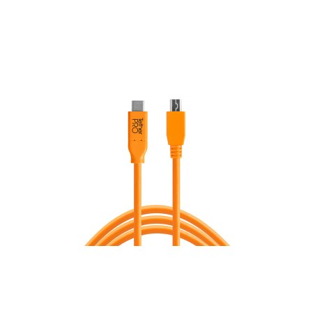 Tools USB-C zu 2.0 Mini B 5-Pin 4,60m orange