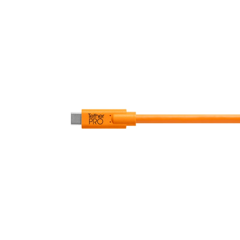 Tether Tools CUC2415-ORG câble USB USB 2.0 4,6 m USB C Mini-USB B 0,48 Gbit/s Orange