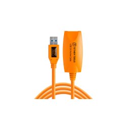 Tether Tools CU3017 USB cable USB 3.2 Gen 1 (3.1 Gen 1) 5 m USB A 5 Gbit/s Orange