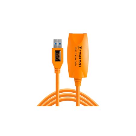 Tether Tools CU3017 USB cable USB 3.2 Gen 1 (3.1 Gen 1) 5 m USB A 5 Gbit/s Orange
