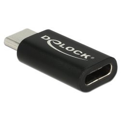 DeLOCK 65697 cable gender changer USB Type-C Black