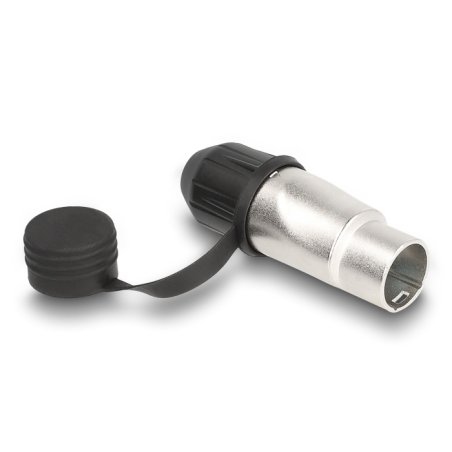 DeLOCK Fiche RJ45 Modular à assembler soi-même, Cat.6A, avec logement de fiche de câble robuste et capuchon de