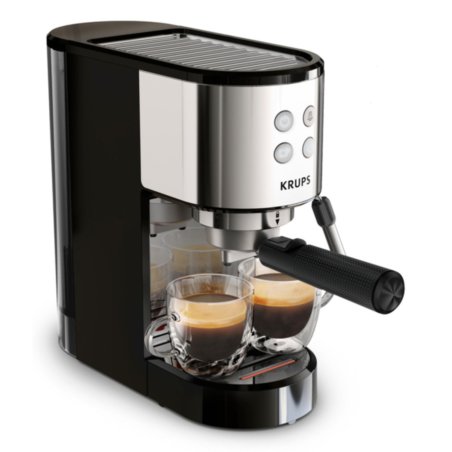 Krups Virtuoso XP441810 machine à café Manuel Machine à expresso 1,1 L