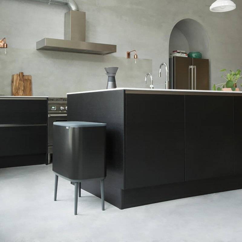Mlleimer Bo Touch Bin 36 L, schwarz