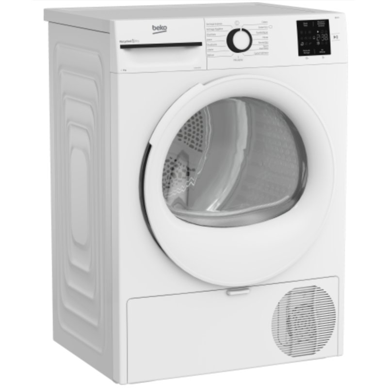 Beko D14H19301 sèche-linge Pose libre Charge avant 9 kg Blanc