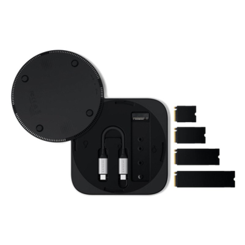 Satechi ST-EU4SNSS Boîtier de disques de stockage Enceinte ssd Gris M.2