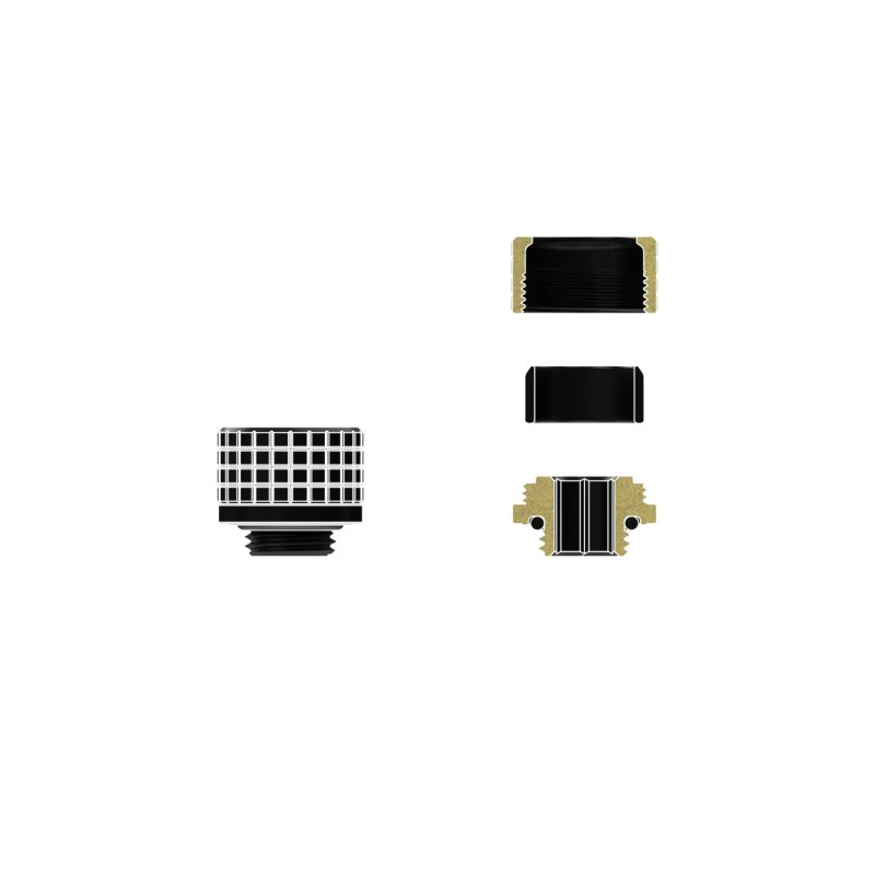 Thermal Grizzly DeltaMate Fitting - HT14 Black