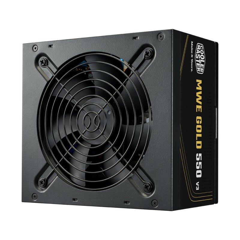 Alimentation ATX Cooler Master MWE Gold V3 - 550W (Noir)