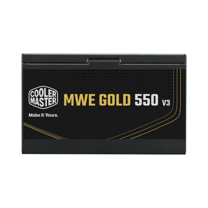 Alimentation ATX Cooler Master MWE Gold V3 - 550W (Noir)