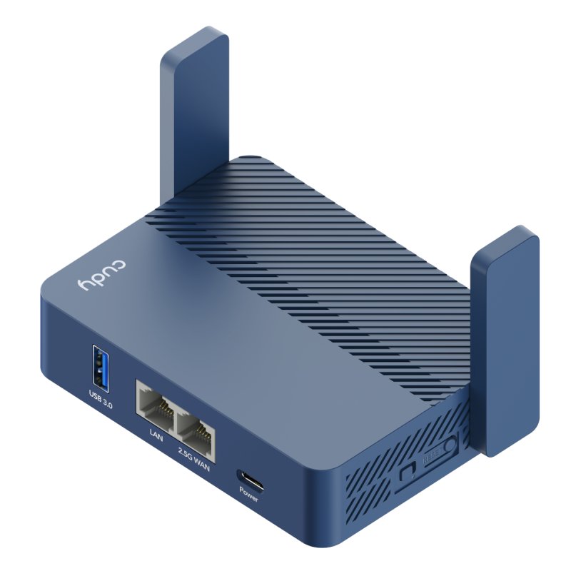 Cudy AX3000 wireless router Gigabit Ethernet Blue
