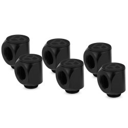 DeltaMate Rotary ? 90° (schwarz, 6er Pack)